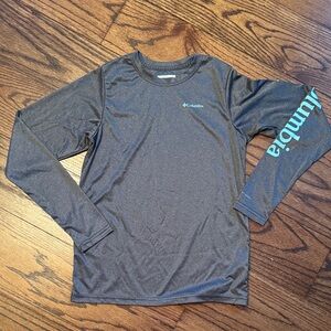 Columbia Charcoal Long Sleeve Performance Shirt